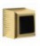 Выключатель FEDE ROMA SURFACE, bright gold/black
