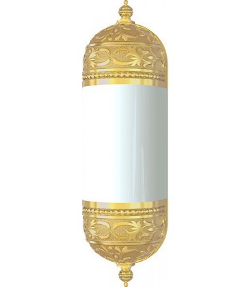 Настенный светильник с плафоном, FEDE коллекция EMPORIO WALL LIGHT I, блестящее золото