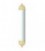 Настенный светильник с плафоном, FEDE коллекция EMPORIO WALL LIGHT III, золото с белой патиной