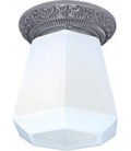 Накладной точечный светильник из латуни в сборе, FEDE коллекция BILBAO I DECO, блестящий хром