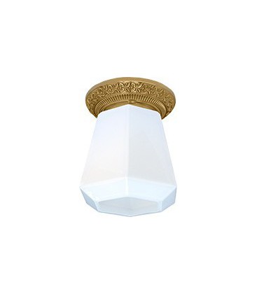 Накладной точечный светильник из латуни в сборе, FEDE коллекция BILBAO I DECO, блестящее золото