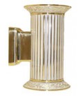 Настенный светильник из латуни, FEDE коллекция PARIS up and down, золото с белой патиной