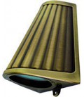 Накладной настенный светильник с матовым стеклом, FEDE коллекция BARI OPAQUE GLASS, bright patina