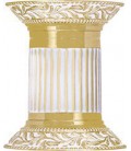 Настенный светильник из латуни (2 лампы), FEDE коллекция VIENNA UP & DOWN, золото с белой патиной