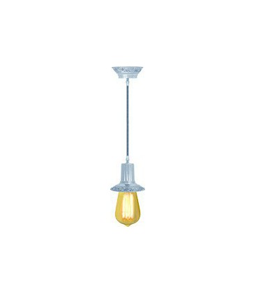 Подвесной светильник из латуни (без лампочки), FEDE коллекция MILANO EDISON, блестящий хром