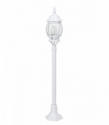 Лампа напольная "Istria" 1х60W 1120 мм, алюминий/стекло, 230V, E27, белый