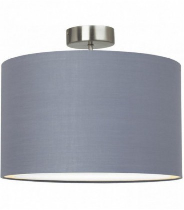 Светильник потолочный "CLARIE", 1x60W E27, метал/текстиль, 230V, серый