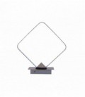 Лампа настольная "Naime" LED 8W, метал, хром