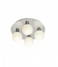 Светильник настенный "Gabano", 4*28W, мет./стекло, 230V, LED, мат хром