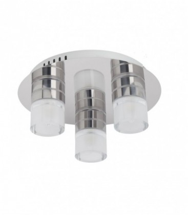 Светильник "Tala" три плафона с подвесом, метал/стекло, LED/G9 230V, хром
