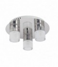 Светильник "Tala" три плафона с подвесом, метал/стекло, LED/G9 230V, хром
