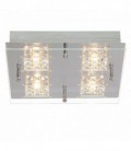 Светильник потолочный "Martino" 4x15W, металл/стекло, LED, хром