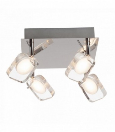 Светильник потолочный "Narcissa", 4х5W мет./пластик, 230V, LED, хром