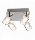 Светильник потолочный "Narcissa", 4х5W мет./пластик, 230V, LED, хром