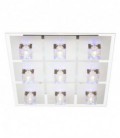 Светильник "Sandor", 5x20W-4x36W (LED)92x0, 07W, мет./стекло, 230V, прозрачная