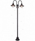 Лампа напольная "Berna" 2х60W, металл/пластик, 230V, E27, черный