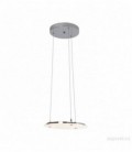 Светильник потолочный с подвесом "Riverside" 1x29W, металл/пластик, 230V, LED, хром белый