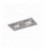 Lucide COS Spot Built in D18/9 2xGU10/35W Aluminium, 10954/02/12