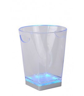 Lucide ICE-BUCKET LED D22 H26cm Transparent, 13502/01/60
