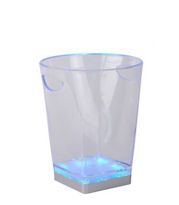 Lucide ICE-BUCKET LED D22 H26cm Transparent, 13502/01/60