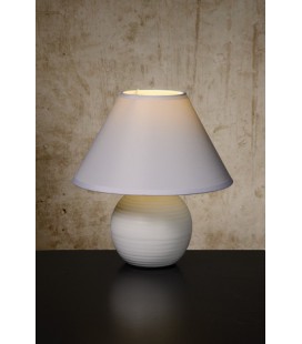 Lucide KADDY Table Lamp E14 H22 D20cm White, 14550/81/31