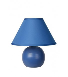 Lucide KADDY Table Lamp E14 H22 D20cm Blue, 14550/81/35