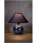 Lucide FARO Table lamp Ceram. H.21cm Pearl Blue, 14553/81/35