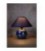 Lucide FARO Table lamp Ceram. H.21cm Pearl Blue, 14553/81/35