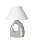 Lucide HOAL Table lamp H.28cm E14/40W Pearl White, 14558/81/31