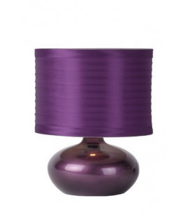 Lucide TINA Table lamp E14 L16 W16 H24cm Purple, 14559/81/39