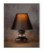 Lucide KARLA Table lamp Ceamic E14 L20 W20 H30 Black, 14560/81/30