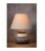 Lucide KARLA Table lamp Ceamic E14 L20 W20 H30 Grey, 14560/81/36