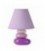 Lucide KARLA Table lamp Ceamic E14 L20 W20 H30 Purple, 14560/81/39