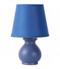 Lucide MIA Table Lamp Ceramic E14 L17 W17 H27cm Blue, 14561/81/35