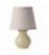 Lucide MIA Table Lamp Ceramic E14 L17 W17 H27cm Taupe, 14561/81/41