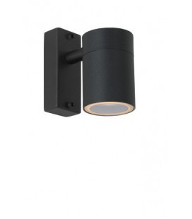 Lucide ARNE Outdoor Wall lamp 1x GU10/35W Black, 14867/21/30