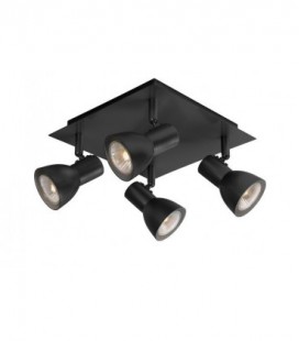 Lucide LAURA Spot 4xGU10/35W 23/23/23cm Black, 17942/14/30