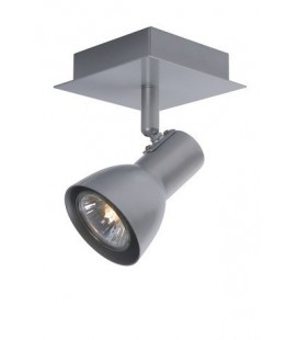 Lucide LAURA Spot 1xGU10/35W 10/10/10cm Silver Grey, 17942/21/36