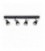 Lucide RALLY Spot 4xGU10/35Wincl. D64/10/12cm Chrome/Blac, 17950/24/30