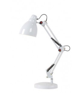 Lucide CID Desk Lamp E14 H54cm White, 18617/01/31