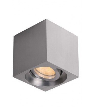 Lucide TALBOO Spot Square 9/9/9cm 1xGU10 Aluminium, 23923/11/12