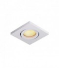 Lucide TALBOO Spot Square 9/9cm 1xGU10 White, 23923/21/31