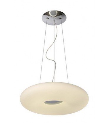 Lucide CALYPSO Pendant T5/40W D53cm Satin Glass, 25412/40/61