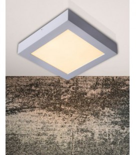 Lucide BRICE-LED Ceiling L. Dimmable 20W Square 22cm IP40, 28107/22/31
