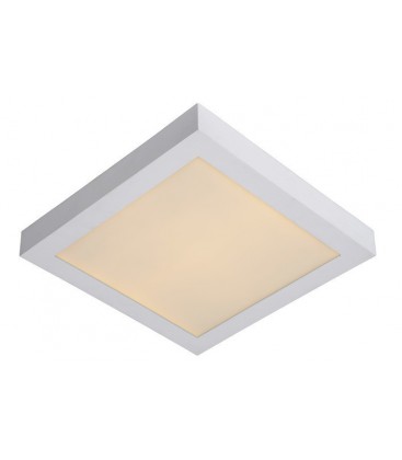 Lucide BRICE-LED Ceiling L. Dimmable 30W Square 30cm IP40, 28107/30/31