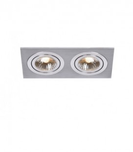 Lucide CHATTY Spot 2x GU10/50W excl. Satin ChromeCHATTY Spot 2x GU10/50W excl. Satin Chrome, 28901/02/12
