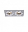 Lucide CHATTY Spot 2x GU10/50W excl. Satin ChromeCHATTY Spot 2x GU10/50W excl. Satin Chrome, 28901/02/12
