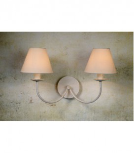 Lucide CAMPAGNE Wall Light 2xE14 (Shade 61009/16/38) Ant, 31233/02/21