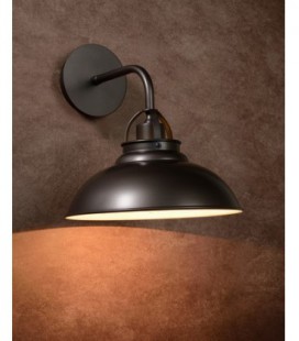 Lucide HAMOIS Wall Light D40cmxE27 Iron Grey, 31248/01/15