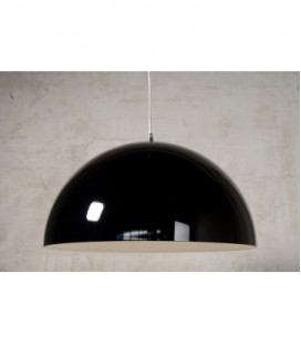 Lucide RIVA Pendant H150 D50cm E27 Black, 31410/50/30
